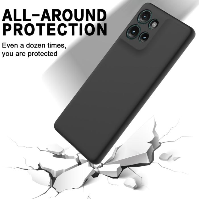 Bild 6, Motorola Edge 50 Skal Liquid Silikon Svart