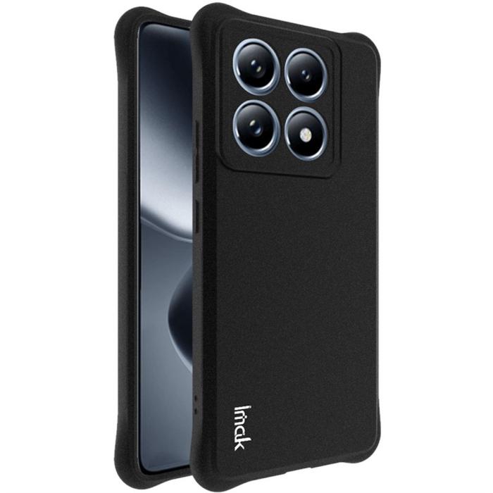 Bild 1, IMAK Xiaomi 14T Pro Skal TPU AirBag Shockproof Svart
