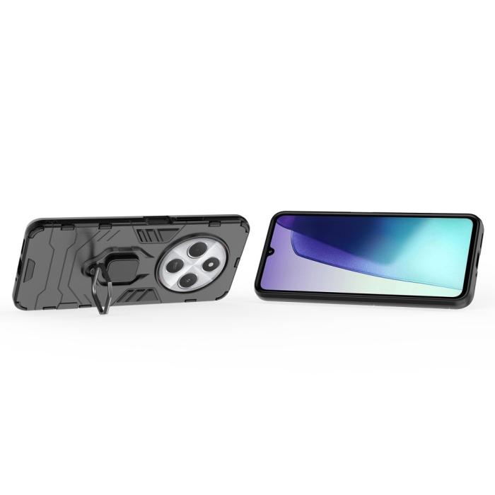 Bild 3, Xiaomi Redmi 14C Skal Hybrid Armor Ring Svart
