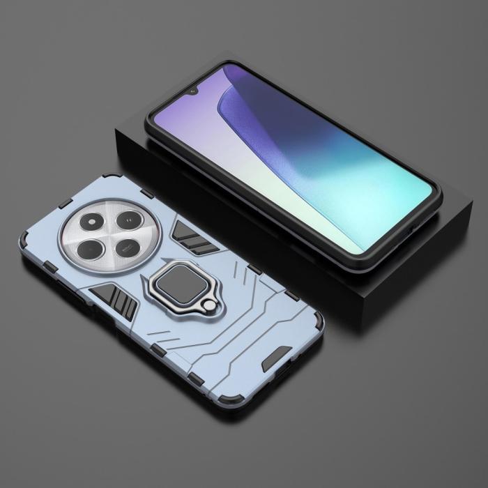 Bild 5, Xiaomi Redmi 14C Skal Hybrid Armor Ring Blå