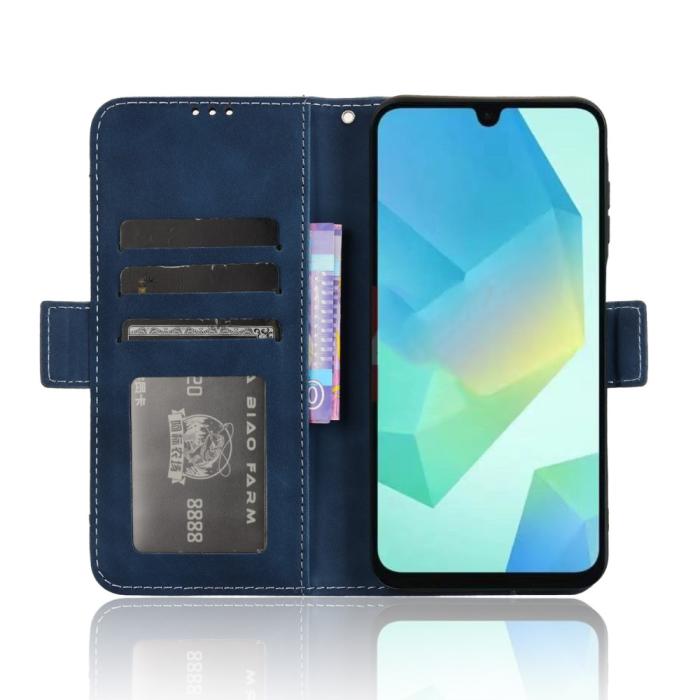 Bild 3, Samsung Galaxy A16 Fodral Med Avtagbart Kortfodral Blå