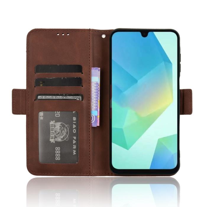 Bild 3, Samsung Galaxy A16 Fodral Med Avtagbart Kortfodral Brun