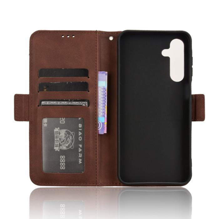Bild 5, Samsung Galaxy A16 Fodral Med Avtagbart Kortfodral Brun