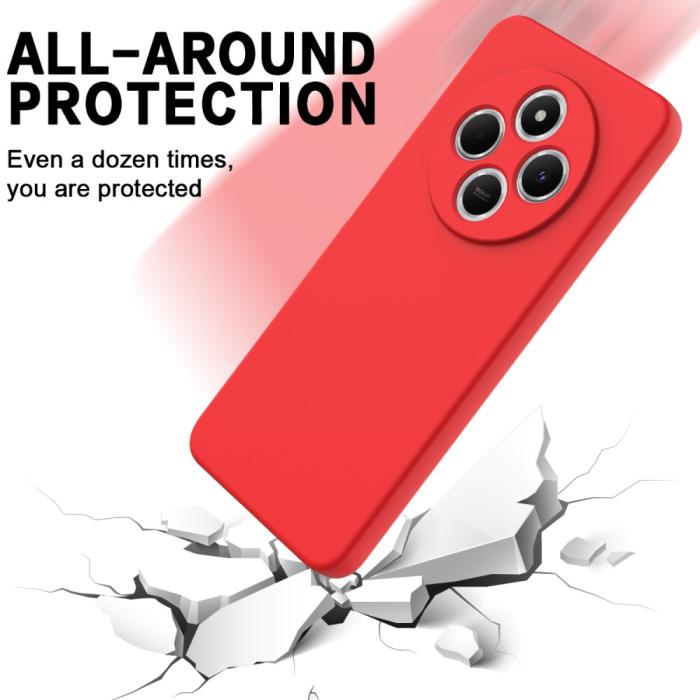 Bild 5, Xiaomi Redmi 14C Skal Liquid Silikon Röd