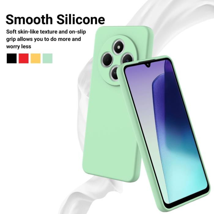 Bild 3, Xiaomi Redmi 14C Skal Liquid Silikon Grön