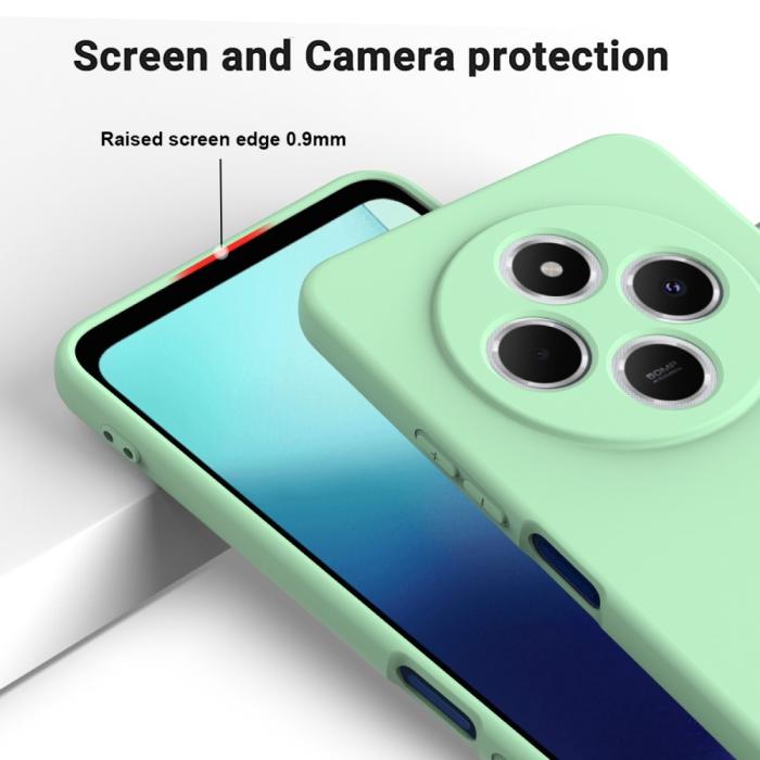 Bild 4, Xiaomi Redmi 14C Skal Liquid Silikon Grön