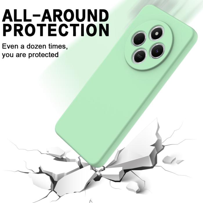 Bild 5, Xiaomi Redmi 14C Skal Liquid Silikon Grön