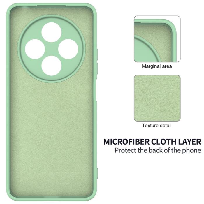 Bild 6, Xiaomi Redmi 14C Skal Liquid Silikon Grön