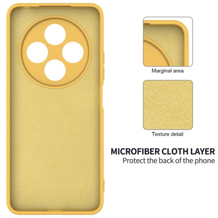 Bild 6, Xiaomi Redmi 14C Skal Liquid Silikon Gul