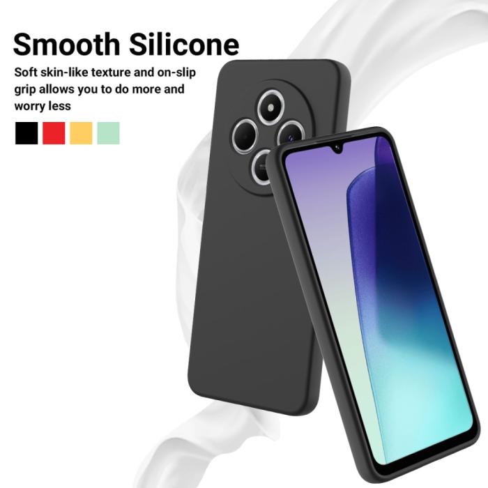 Bild 3, Xiaomi Redmi 14C Skal Liquid Silikon Svart