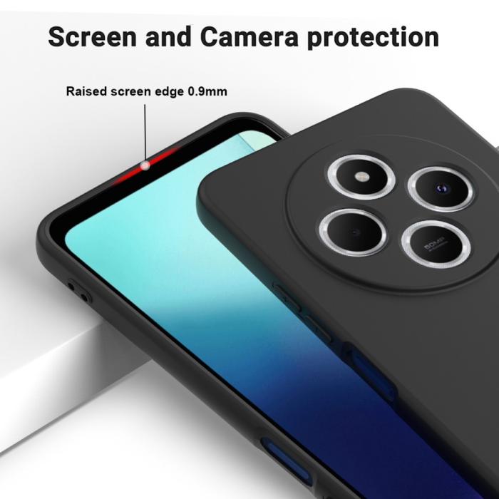 Bild 4, Xiaomi Redmi 14C Skal Liquid Silikon Svart