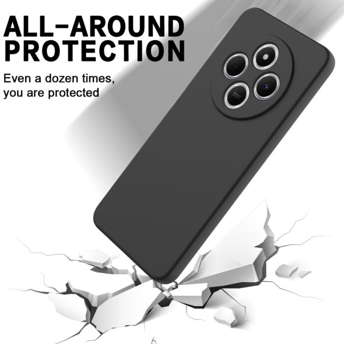 Bild 5, Xiaomi Redmi 14C Skal Liquid Silikon Svart