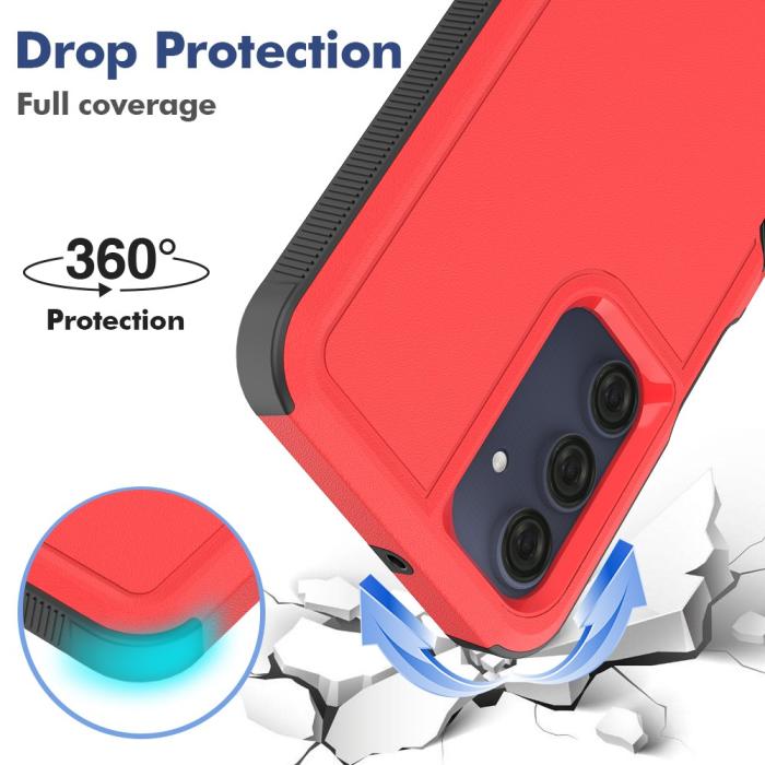 Bild 3, Samsung Galaxy A16 Skal Extreme Shockproof Röd