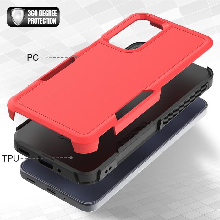 Bild 4, Samsung Galaxy A16 Skal Extreme Shockproof Röd