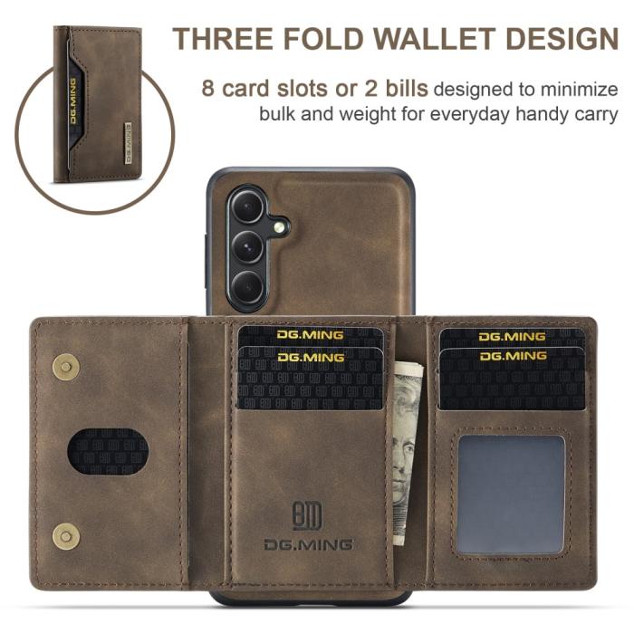 Bild 6, DG.MING Samsung Galaxy A16 Skal 2in1 Magnetisk Avtagbart Kortfack