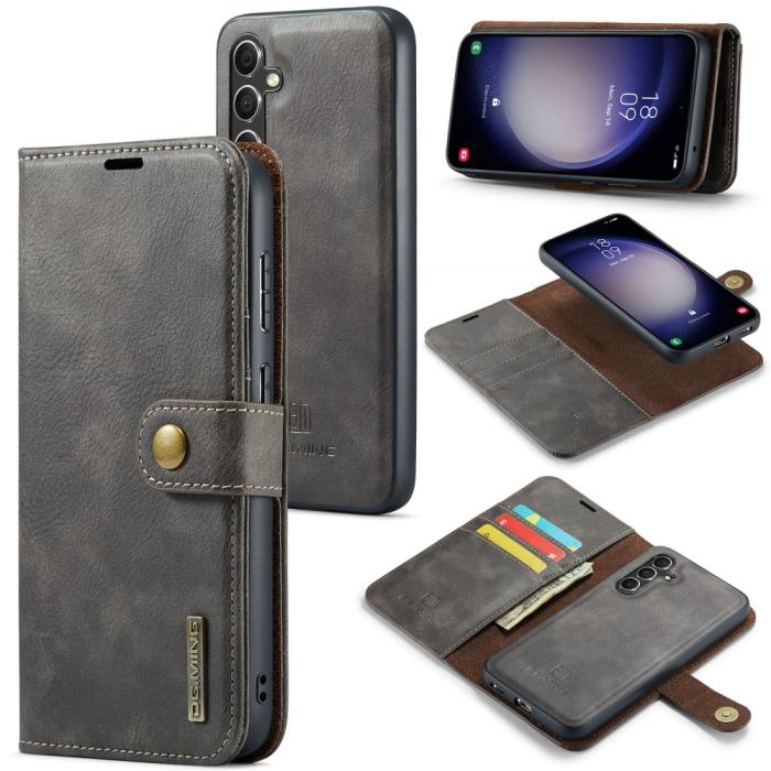 Bild 1, DG.MING Samsung Galaxy A16 2in1 Magnet Fodral / Skal Grå