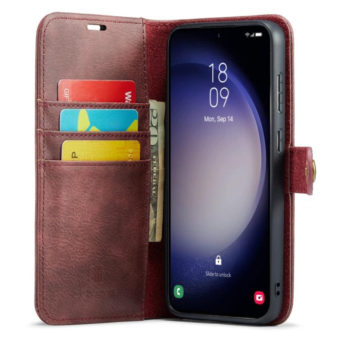 Bild 2, DG.MING Samsung Galaxy A16 2in1 Magnet Fodral / Skal Röd