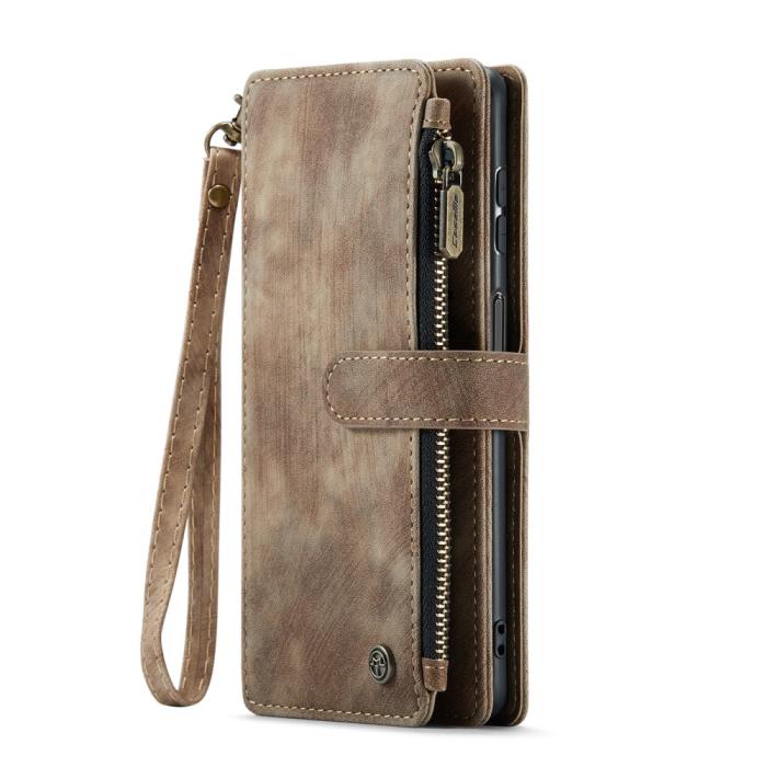 Bild 2, CASEME Samsung Galaxy A16 Fodral Multifunktionell Brun