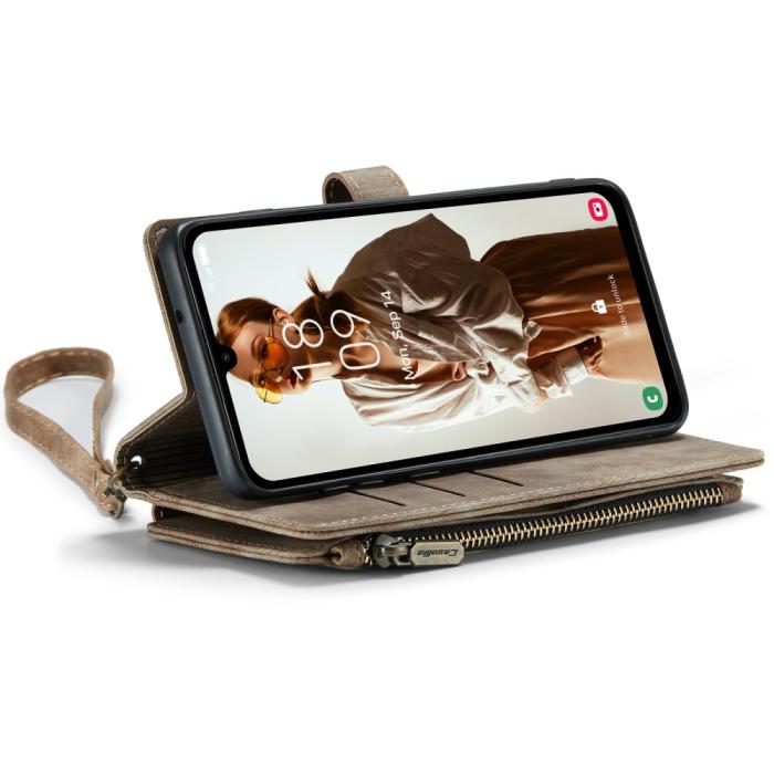 Bild 3, CASEME Samsung Galaxy A16 Fodral Multifunktionell Brun