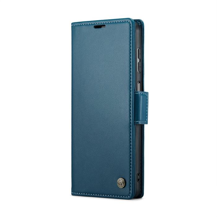 Bild 2, CASEME Samsung Galaxy A16 Fodral Läder RFID Blå
