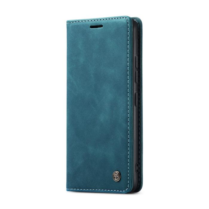 Bild 2, CASEME Xiaomi 14T Pro Fodral Flip Läder Blå