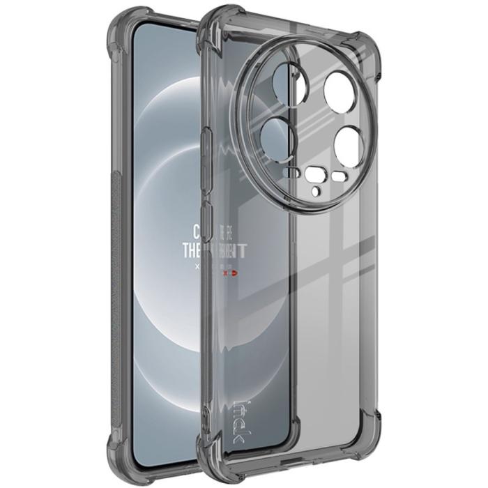 Bild 1, IMAK Xiaomi 14 Ultra Skal TPU AirBag Tonad Svart