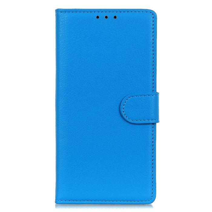 Bild 6, Xiaomi 14 Ultra Fodral Litchi Läder Blå