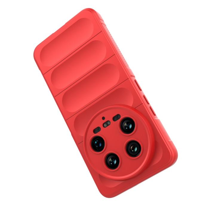 Bild 4, Xiaomi 14 Ultra Skal Magic Shield Röd