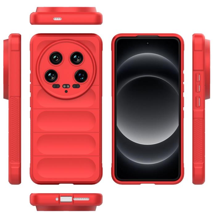 Bild 6, Xiaomi 14 Ultra Skal Magic Shield Röd