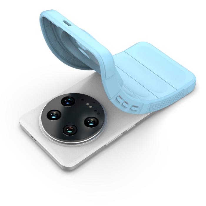 Bild 3, Xiaomi 14 Ultra Skal Magic Shield Blå