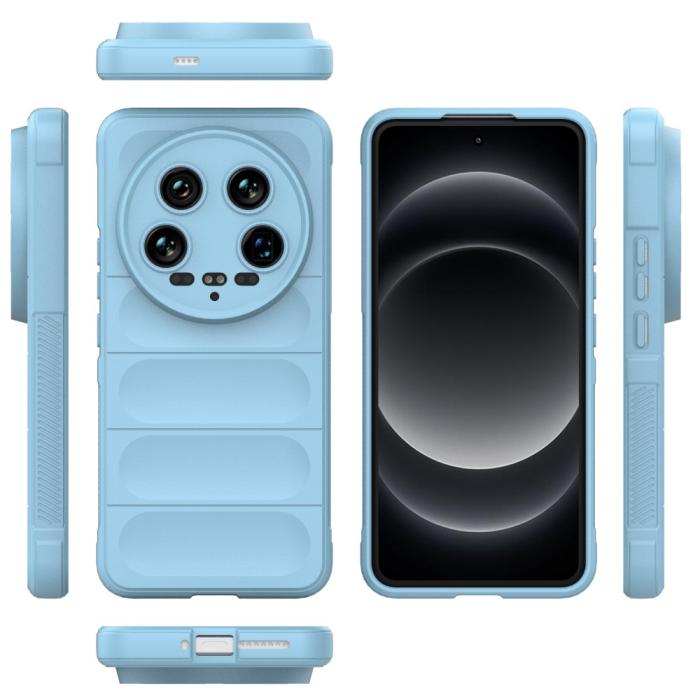 Bild 6, Xiaomi 14 Ultra Skal Magic Shield Blå