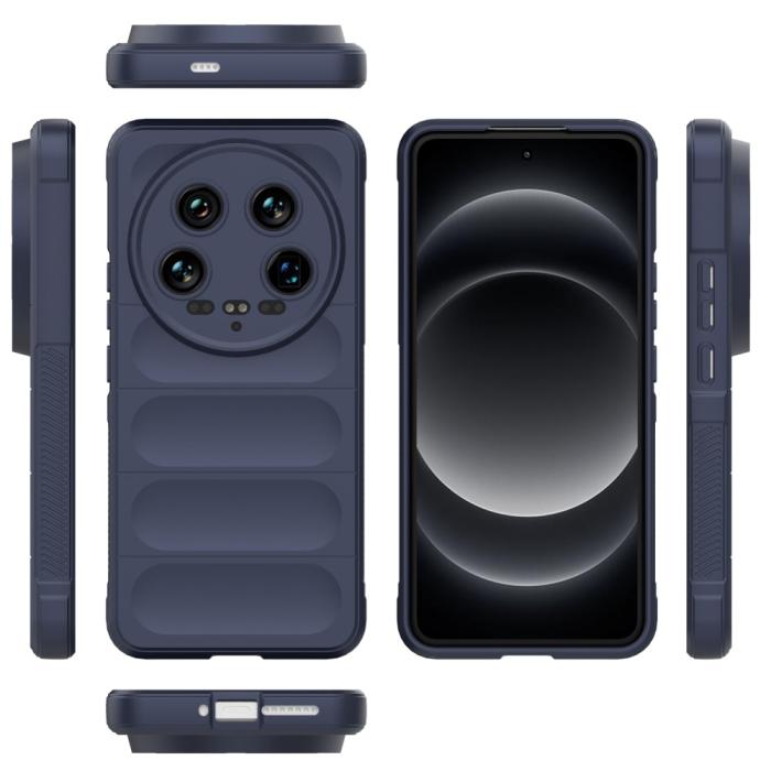 Bild 3, Xiaomi 14 Ultra Skal Magic Shield Mörk Blå