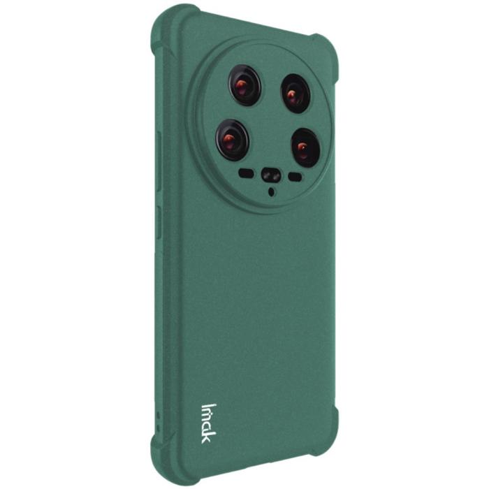 Bild 5, IMAK Xiaomi 14 Ultra Skal TPU AirBag Hörn Matt Grön