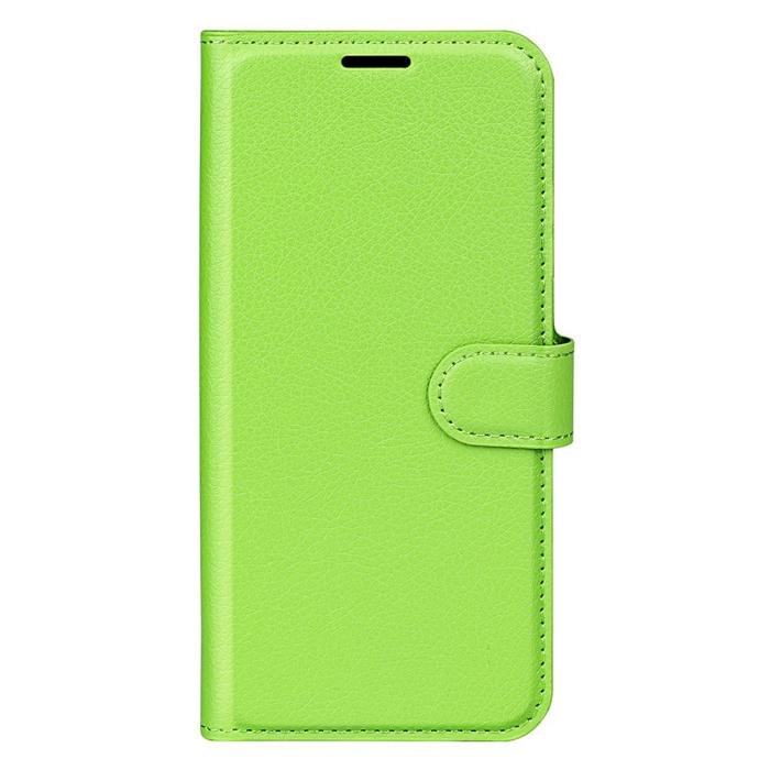 Bild 5, Xiaomi 14 Ultra Fodral Litchi Läder Grön