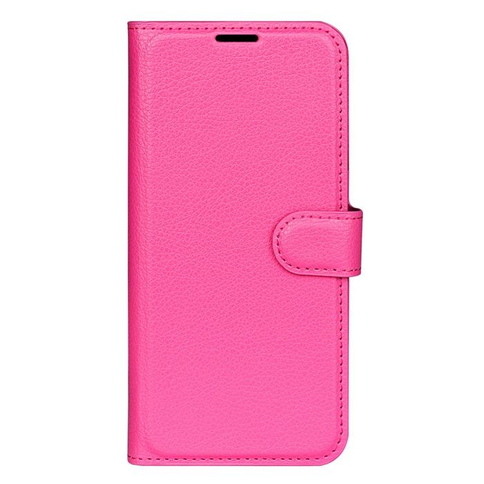 Bild 5, Xiaomi 14 Ultra Fodral Litchi Läder Rosa