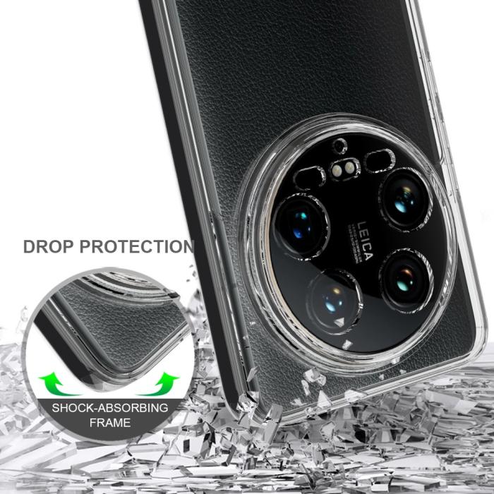 Bild 4, Xiaomi 14 Ultra Skal TPU / Akryl Shockproof Transparent