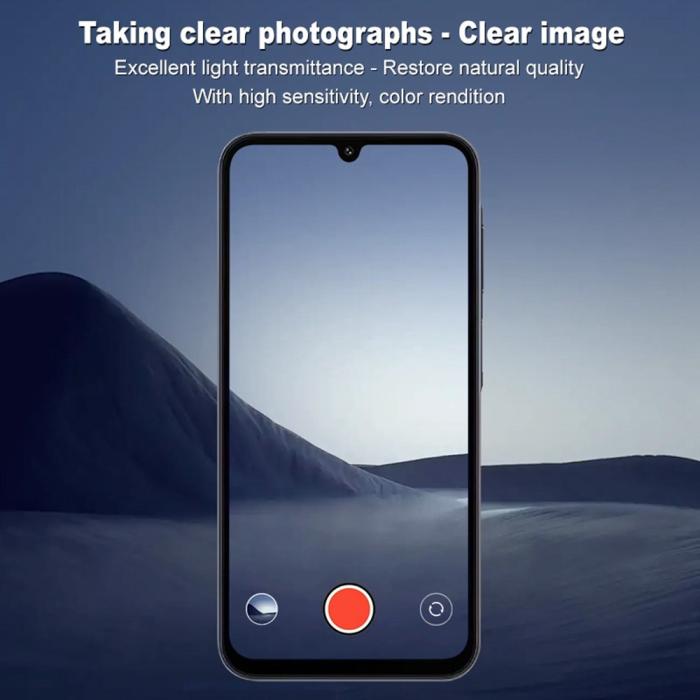 Bild 5, IMAK Samsung Galaxy A16 Linsskydd Härdat Glas Transparent