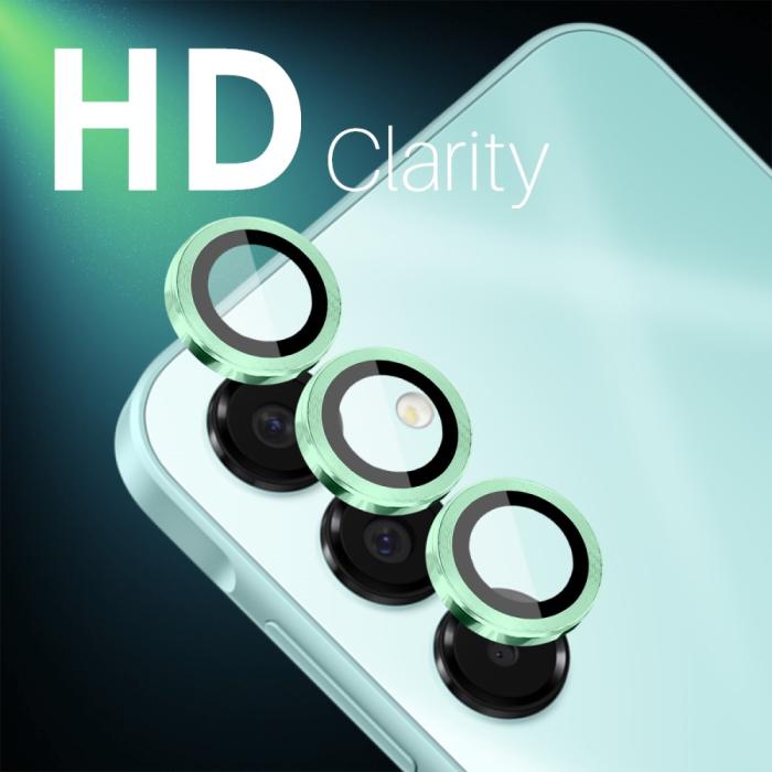 Bild 3, NORTHJO Samsung Galaxy A16 Linsskydd Härdat Glas Grön