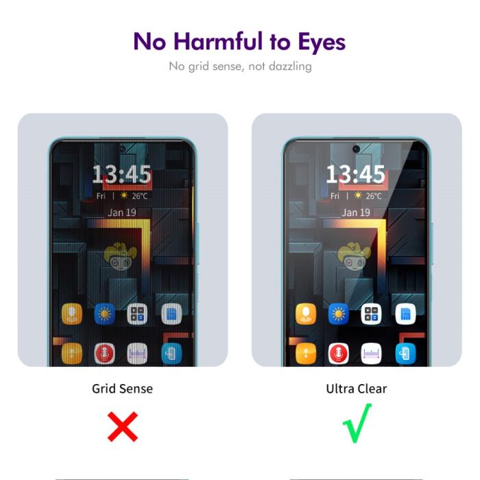 Bild 5, ENKAY Xiaomi 14T Pro/14T Skärmskydd Heltäckande Privacy
