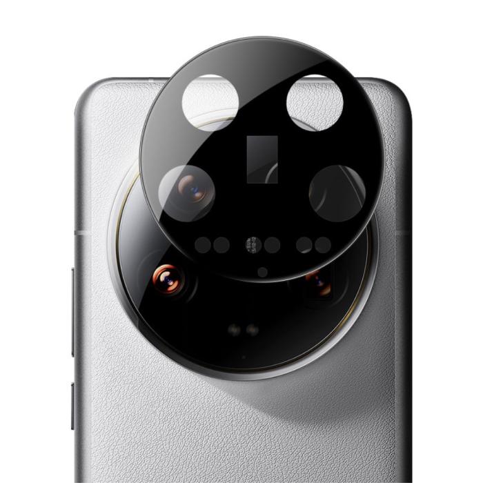 Bild 6, IMAK Xiaomi 14 Ultra Linsskydd Härdat Glas Svart
