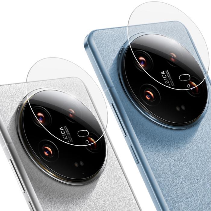 Bild 3, IMAK Xiaomi 14 Ultra 2-PACK Linsskydd Härdat Glas Transparent