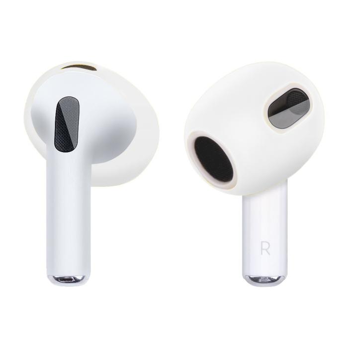 Bild 1, AirPods 3 Silikonskydd Vit