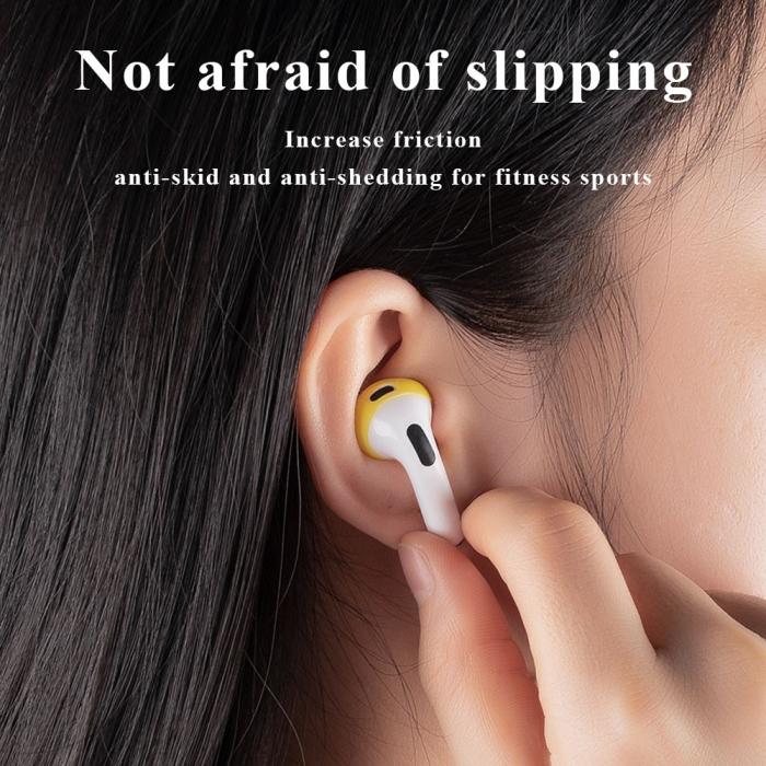 Bild 4, AirPods 3 Silikonskydd Vit