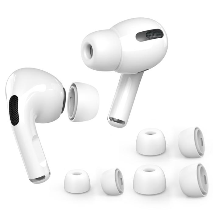Bild 1, AHASTYLE AirPods Pro 2/AirPods Pro 3-PACK Öronpluggar Vit
