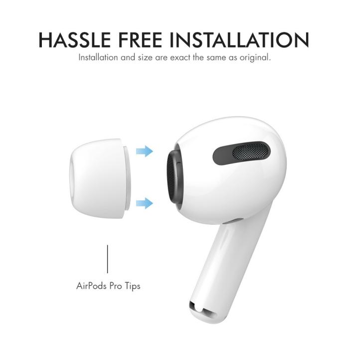 Bild 4, AHASTYLE AirPods Pro 2/AirPods Pro 3-PACK Öronpluggar Vit