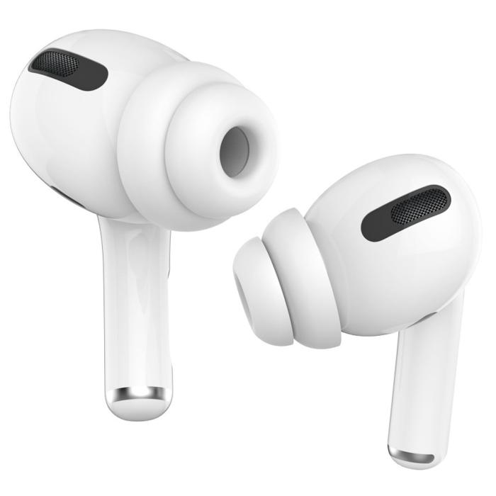 Bild 1, AHASTYLE AirPods Pro 2/AirPods Pro 2-PACK Öronpluggar Storlek L Vit