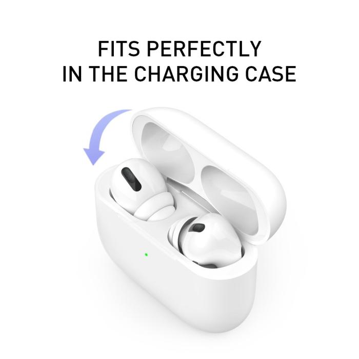 Bild 4, AHASTYLE AirPods Pro 2/AirPods Pro 2-PACK Öronpluggar Storlek L Vit
