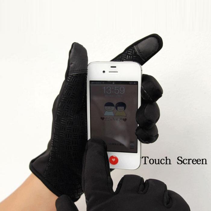 Bild 6, Handskar Med Touchfunktion Storlek XL Svart