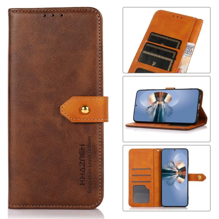 Bild 5, KHAZNEH Samsung Galaxy S25 Ultra Fodral Dual Color Brun
