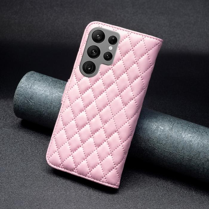 Bild 6, Samsung Galaxy S25 Ultra Fodral Diamond Läder Rosa